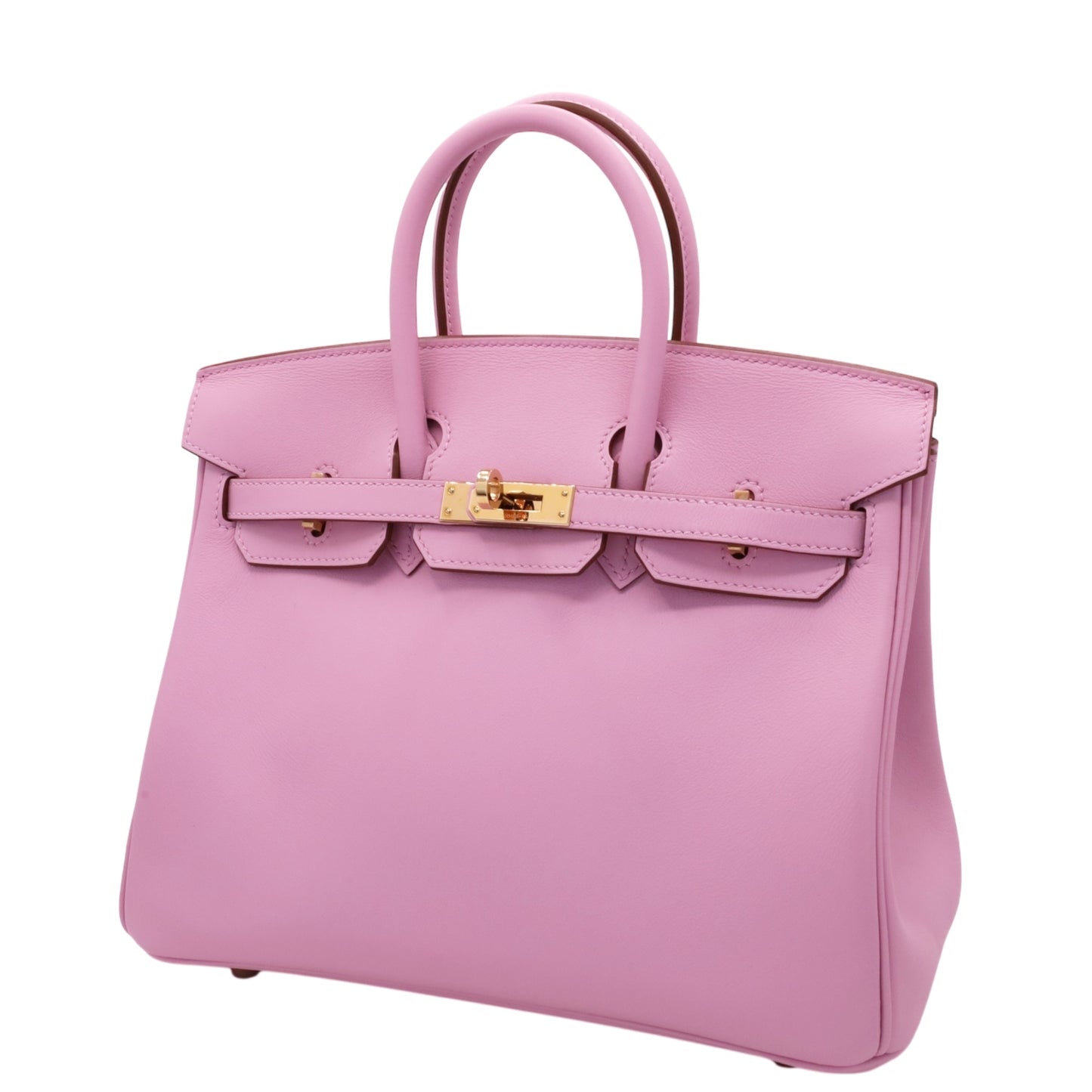 Birkin 25 Voor Swift Mauve Silvestle PG B engraved