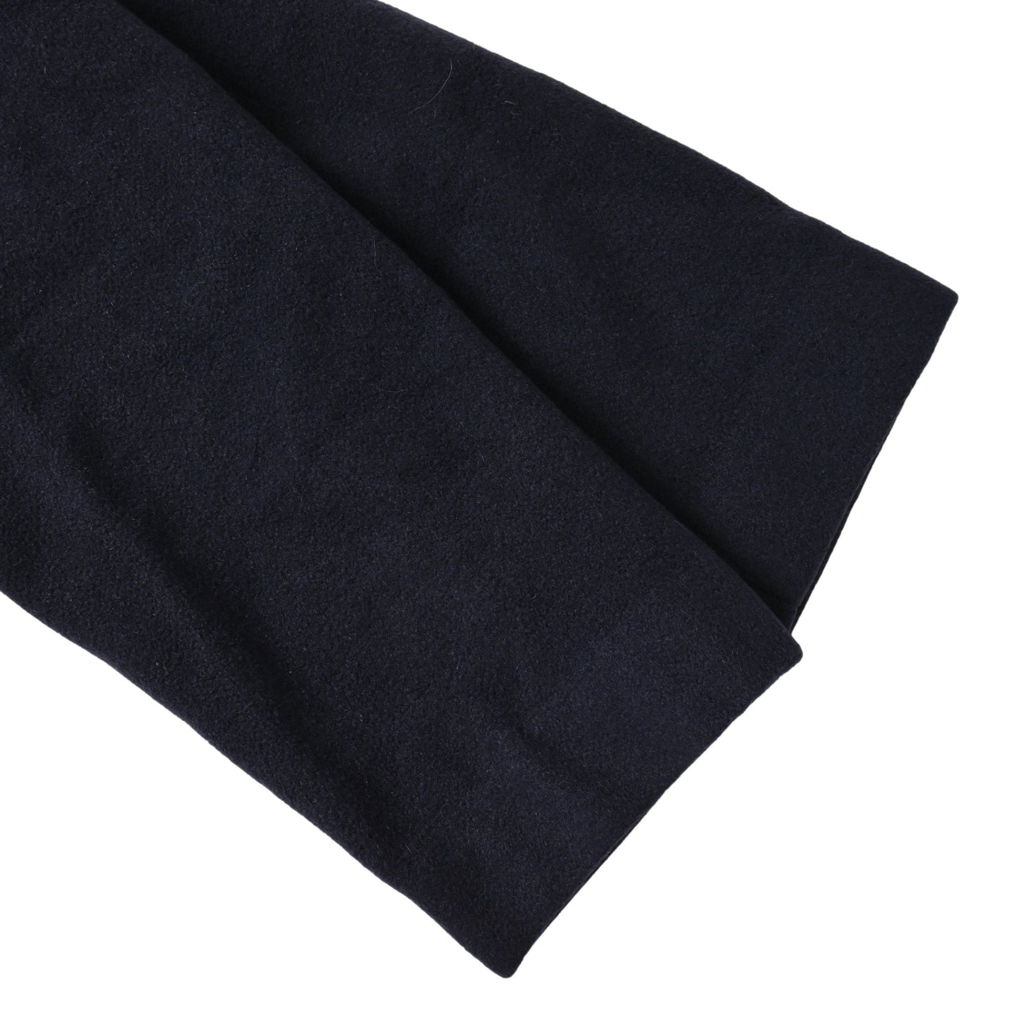 ストール付きコート カシミヤ ネイビー 36