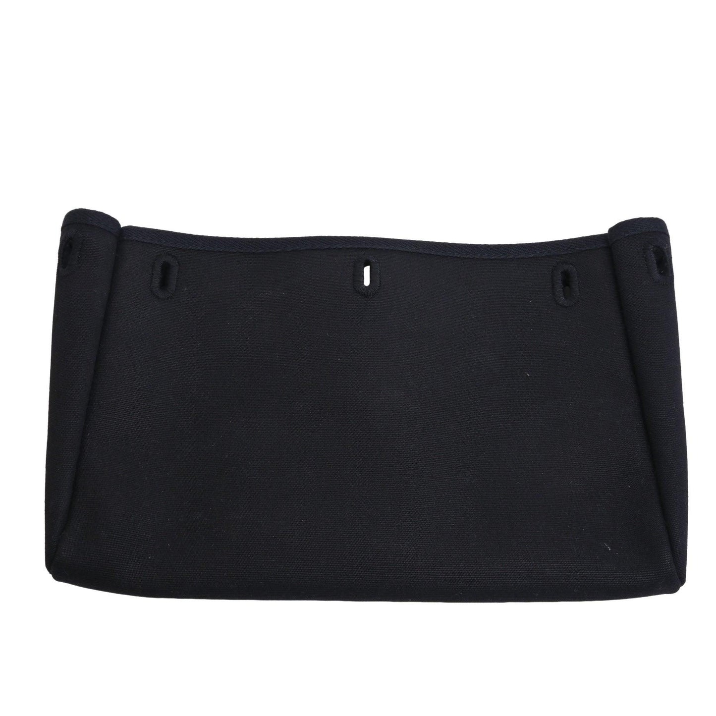 エールバッグミニ トワルアッシュ ブラック SS □H刻印