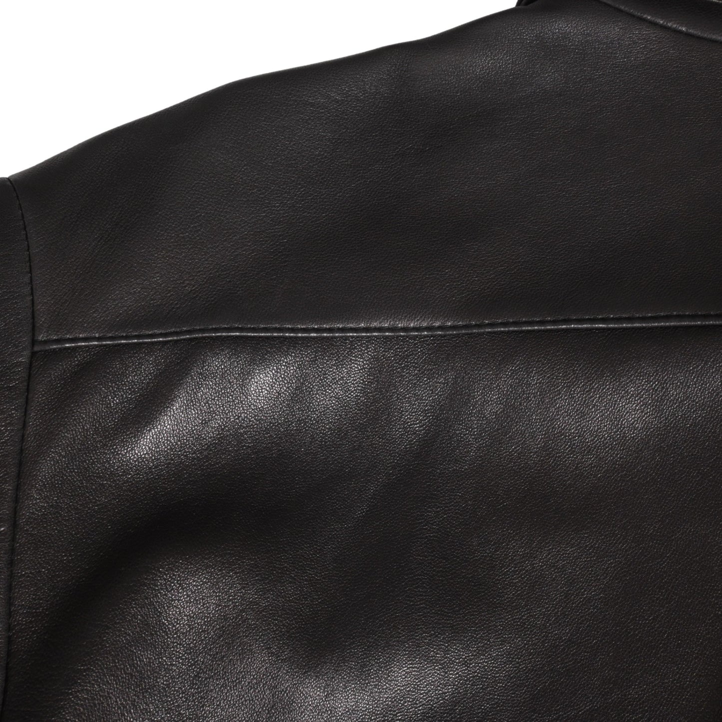 シャツジャケット ラム ブラック 36