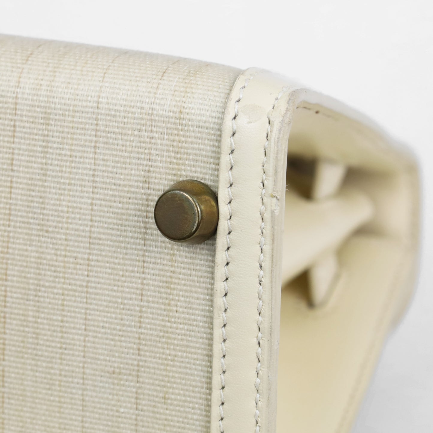 Mini Kelly Crinolan Box Calf Beige GP 〇V Engraved