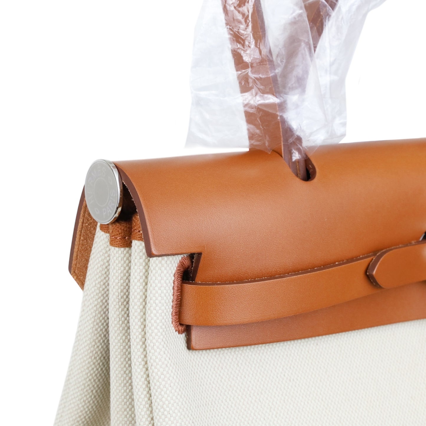 Ale Bag Zip 31PM Toile Officer Vash Hunter Forbe SS B engraved