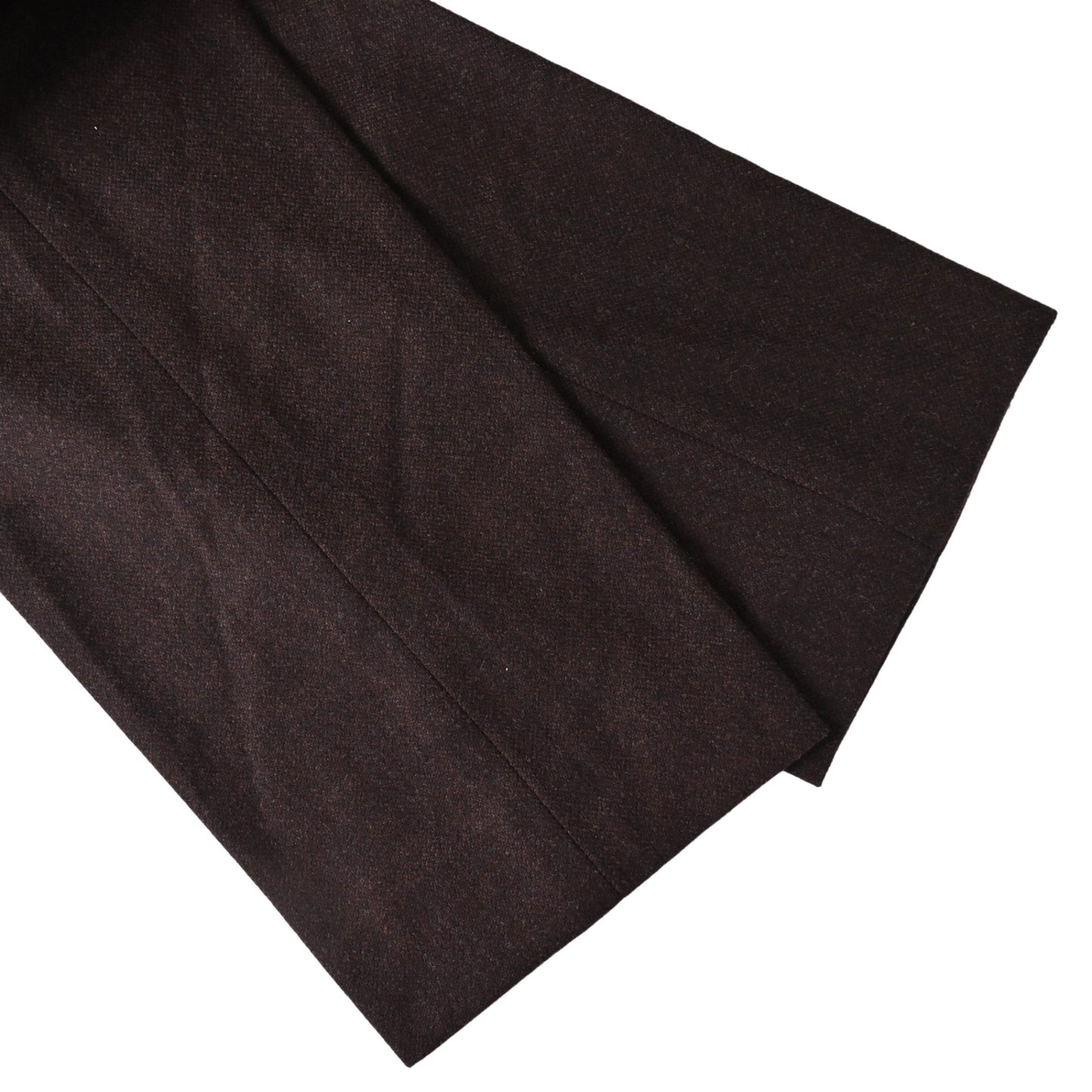 セットアップ ウール混 ブラウン 40