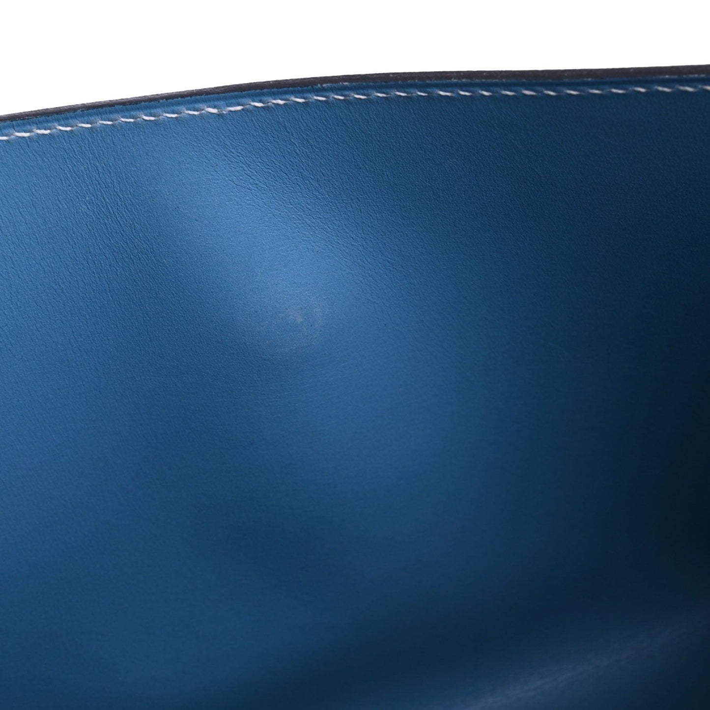 ポシェットリオ ボックスカーフ ブルージーン SS □B刻印