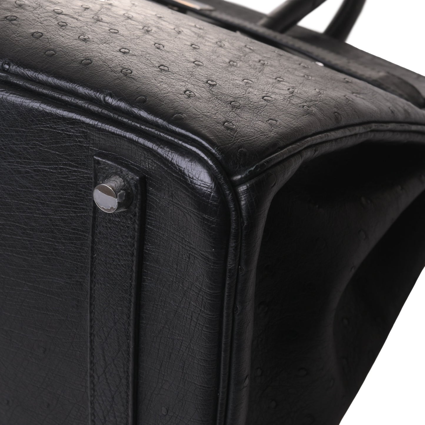 Birkin 35 Orustric Black SS □ J engraved