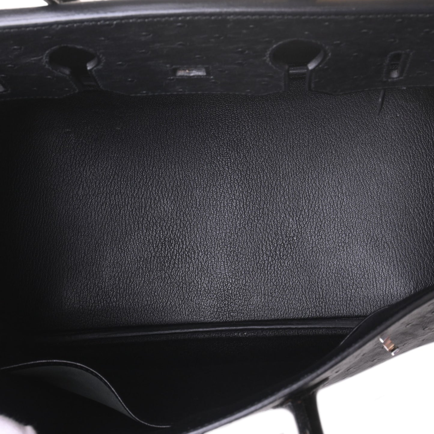Birkin 35 Orustric Black SS □ J engraved
