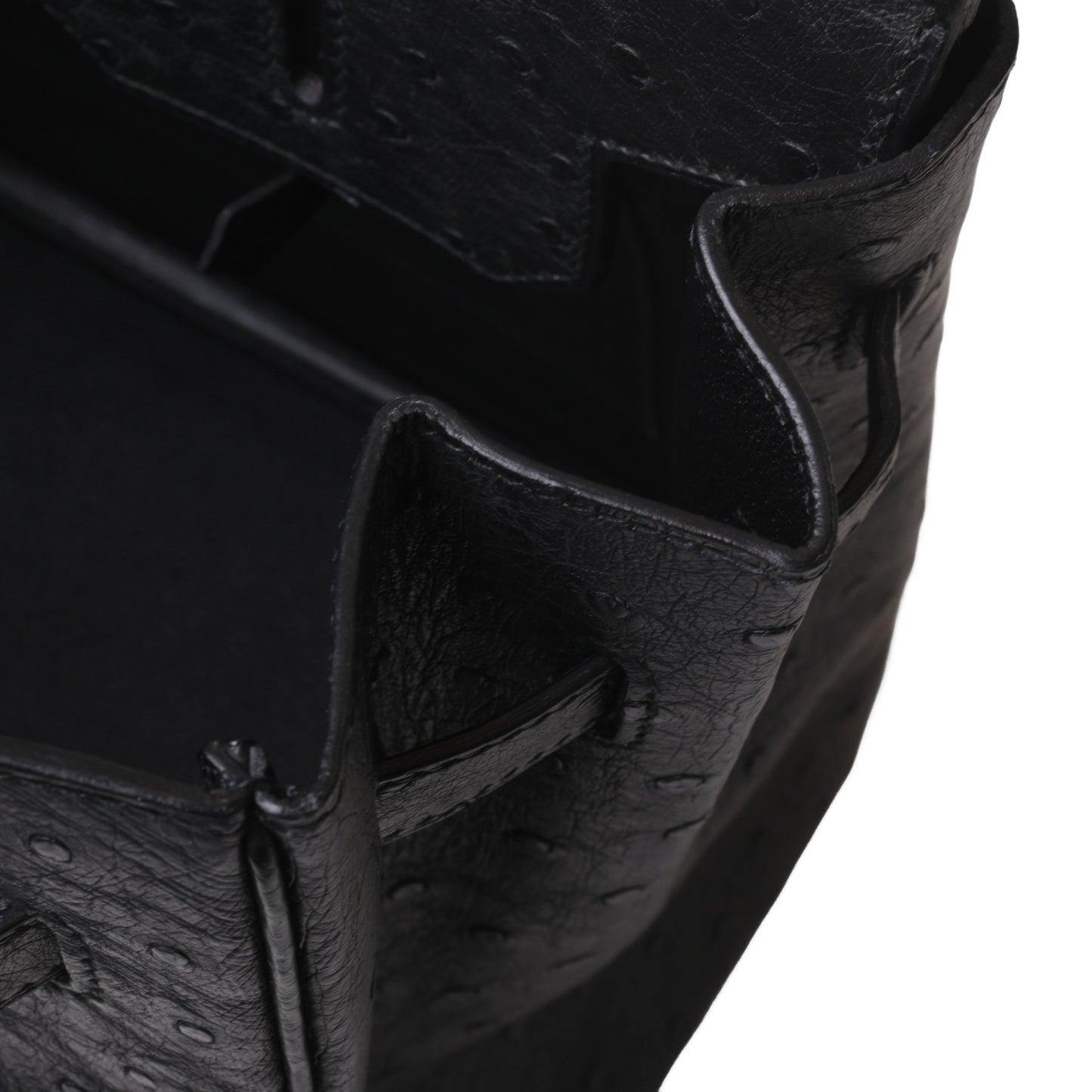 Birkin 35 Orustric Black SS □ J engraved