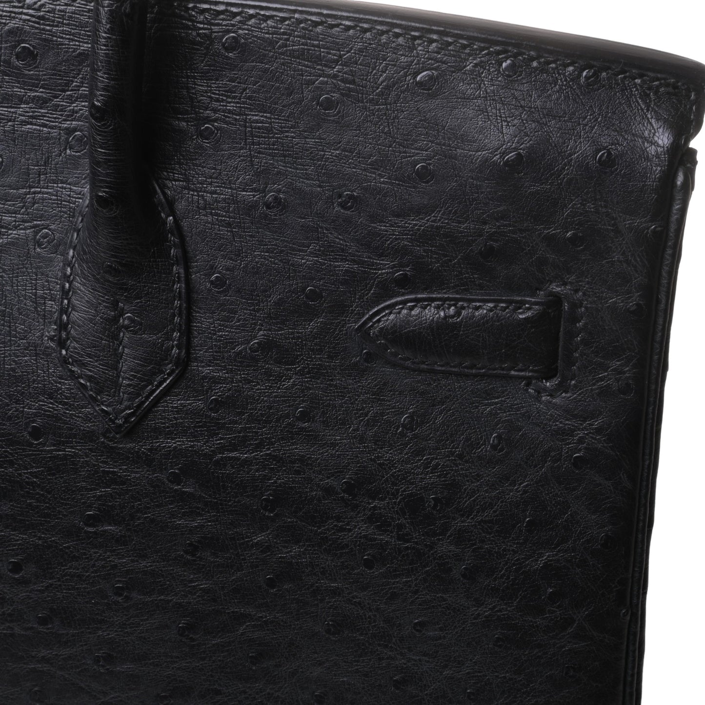 Birkin 35 Orustric Black SS □ J engraved
