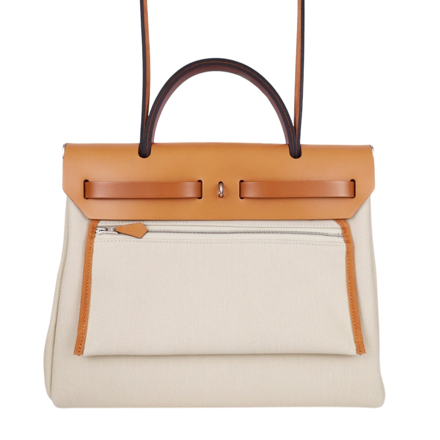 Ale Bag Zip 31PM LeTurne Vash Hunter Toile Military Cuybre Natural SS U engraved