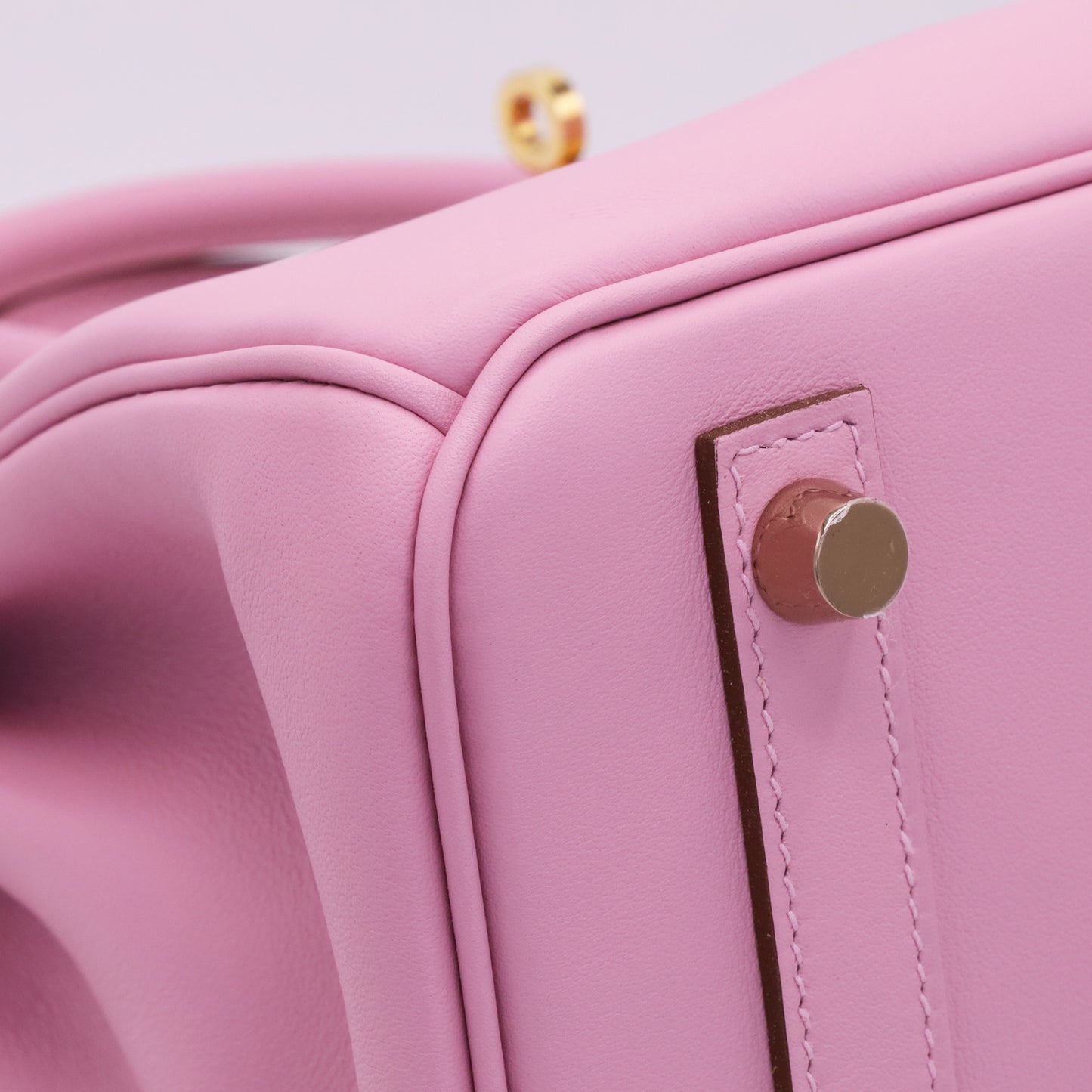 Birkin 25 Voor Swift Mauve Silvestle PG B engraved