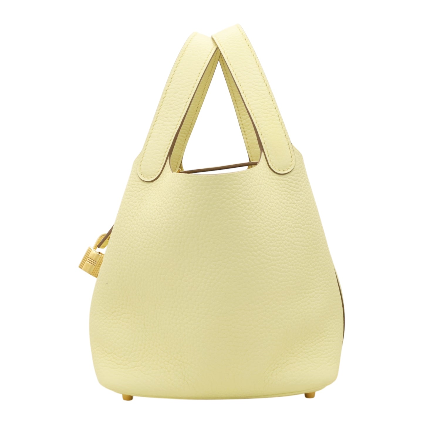 Picotin Lock PM Torillon Clemence Jaune Milton GP W engraved