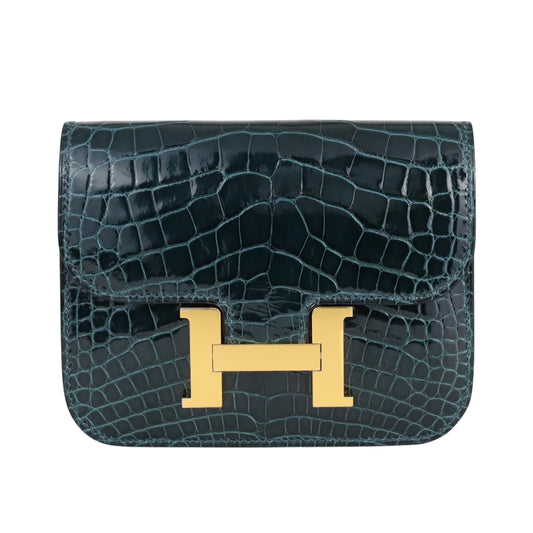 コンスタンススリム アリゲーター ヴェールフォンセ GP W刻印