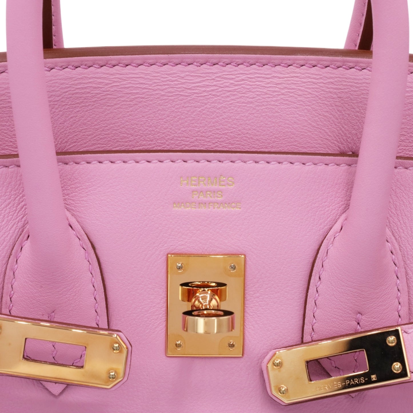 Birkin 25 Voor Swift Mauve Silvestle PG B engraved