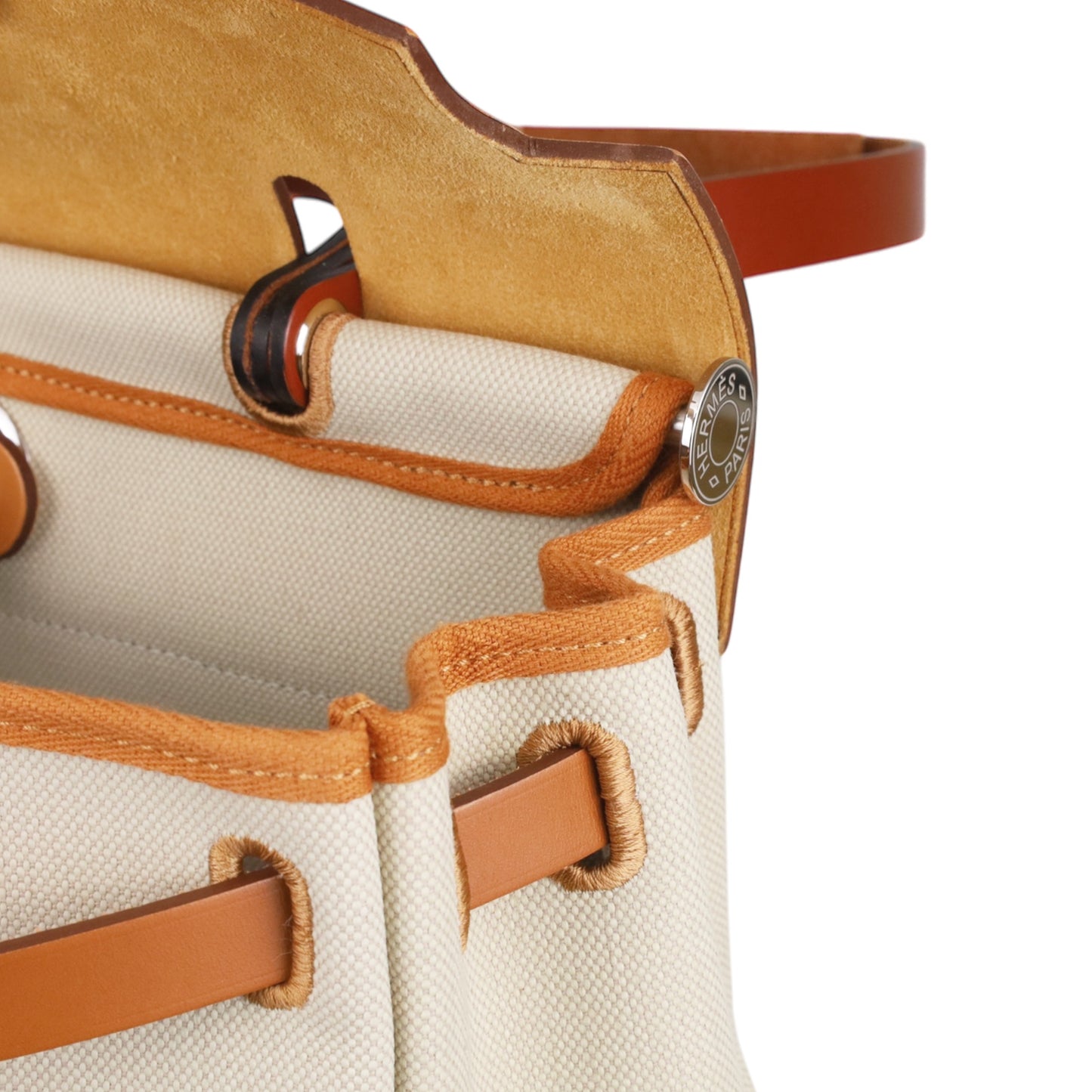 Ale Bag Zip 31PM LeTurne Vash Hunter Toile Military Cuybre Natural SS U engraved