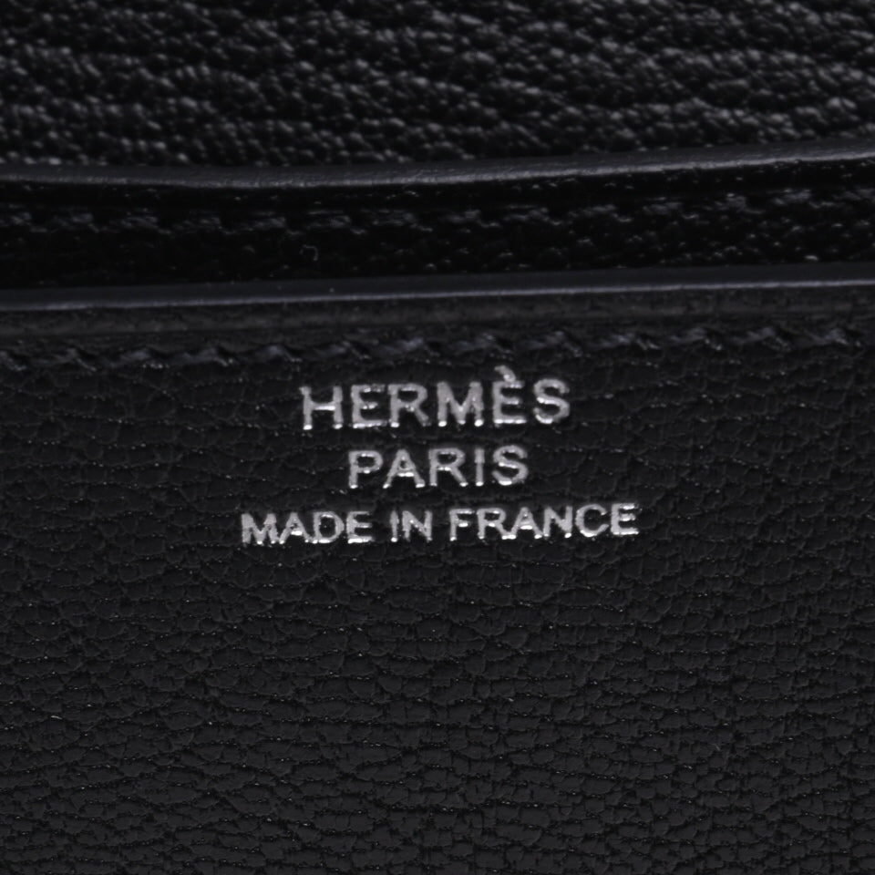 Chaine d'Ankle Compact Chevre Black SS W engraved