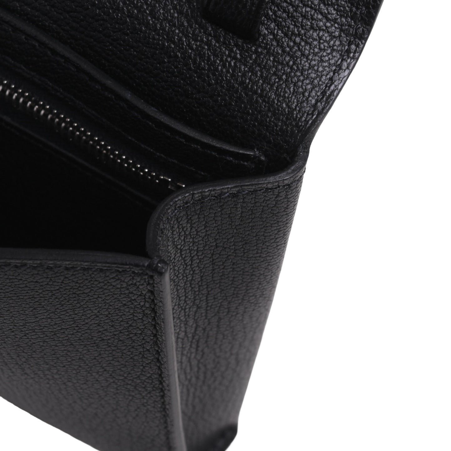 Chaine d'Ankle Compact Chevre Black SS W engraved