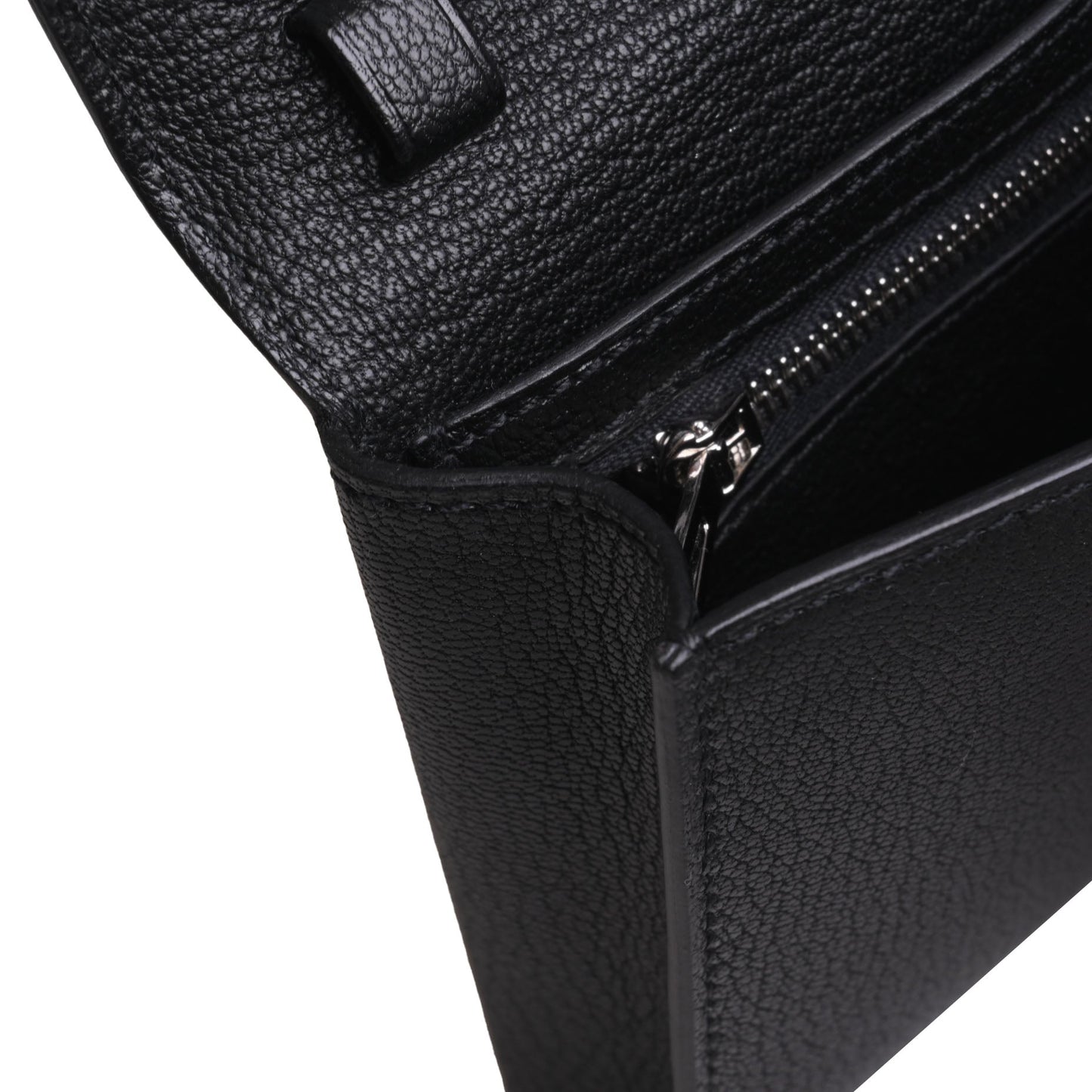 Chaine d'Ankle Compact Chevre Black SS W engraved