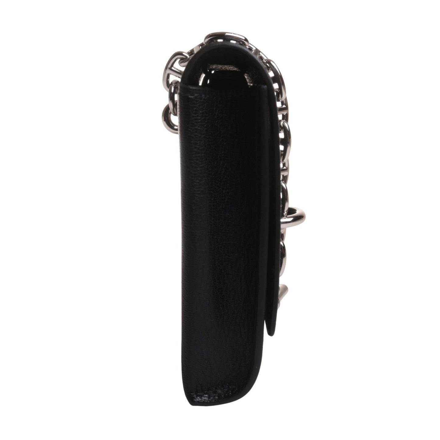 Chaine d'Ankle Compact Chevre Black SS W engraved