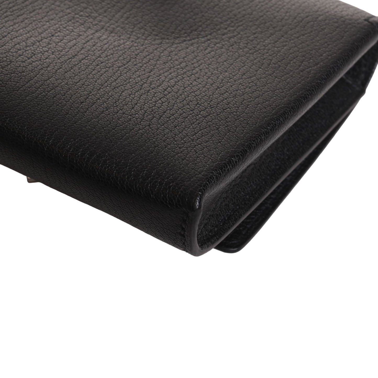 Chaine d'Ankle Compact Chevre Black SS W engraved