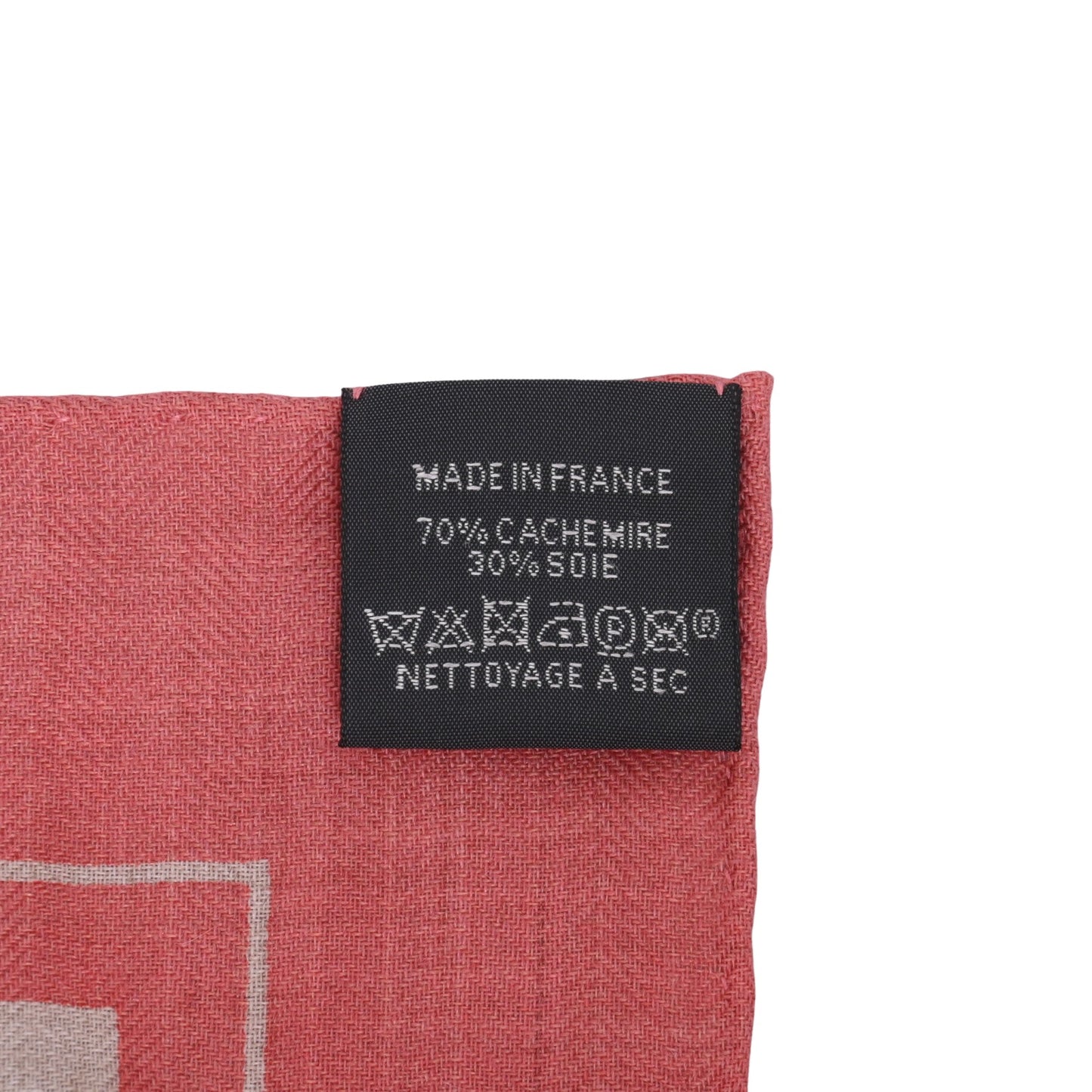 HERMES カレジェアン 高官の鞍 カシミヤ マルチカラー