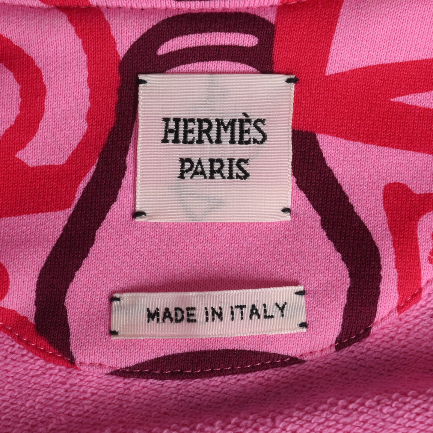 HERMES ブルゾン コットン ピンク 36