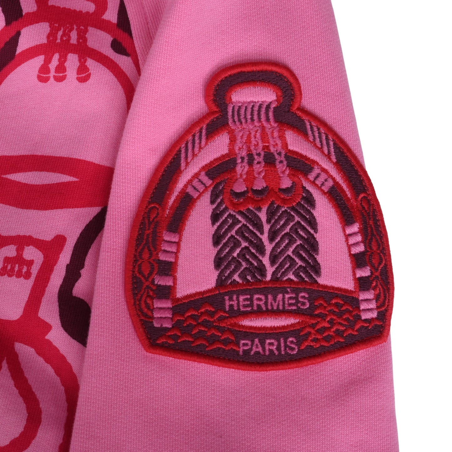 HERMES ブルゾン コットン ピンク 36