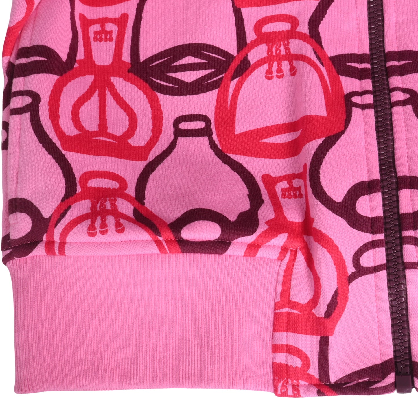 HERMES ブルゾン コットン ピンク 36
