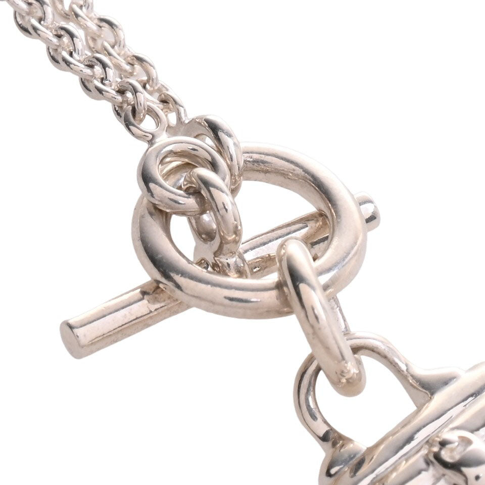 HERMES アミュレット ケリー ネックレス SV