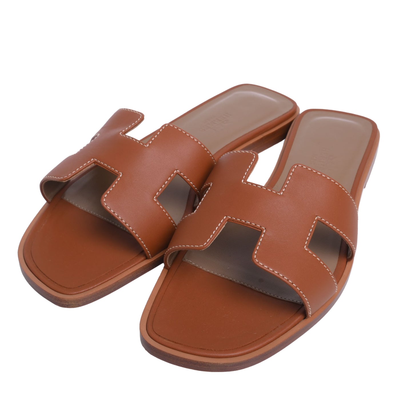 HERMES サンダル オラン ゴールド 36 1/2