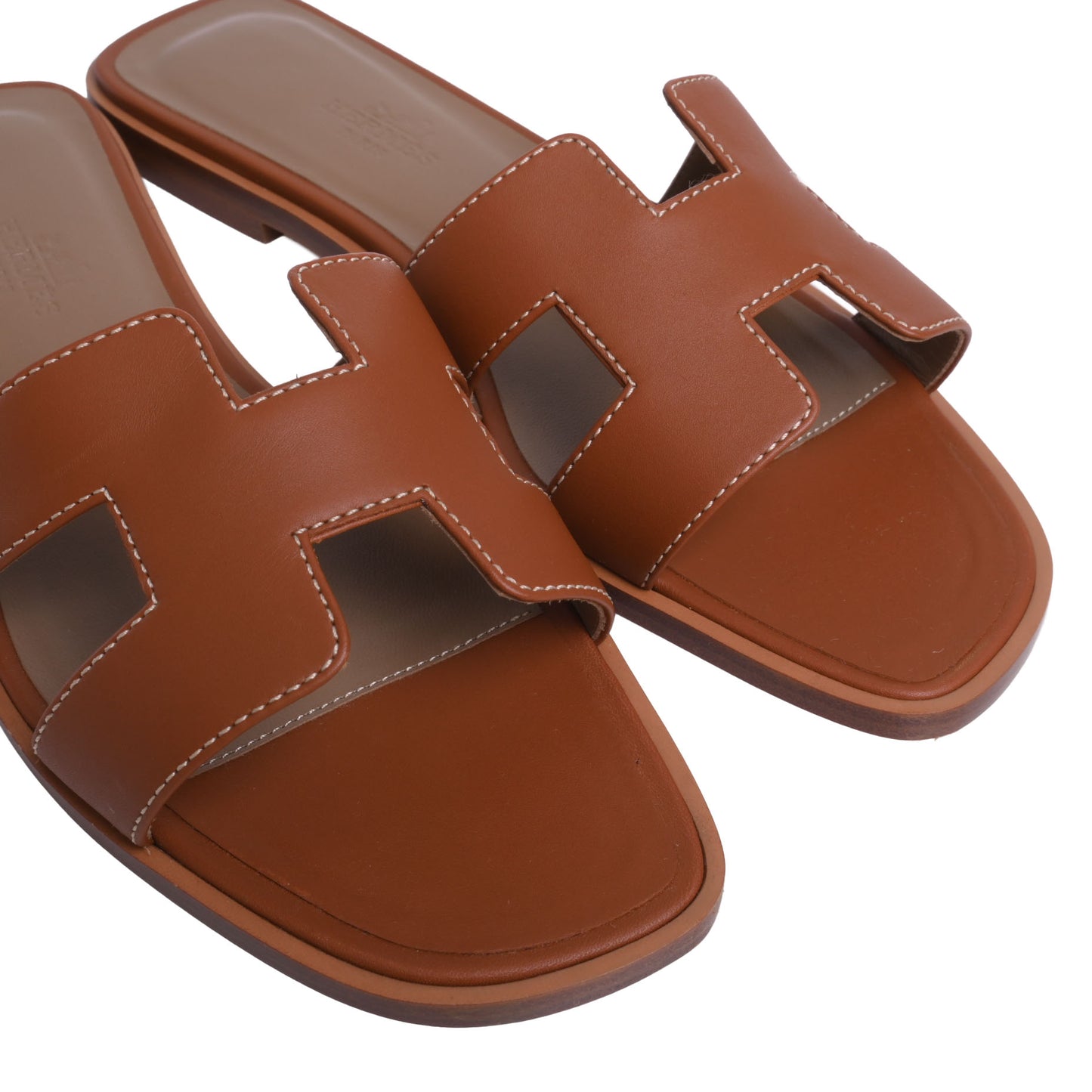 HERMES サンダル オラン ゴールド 36 1/2