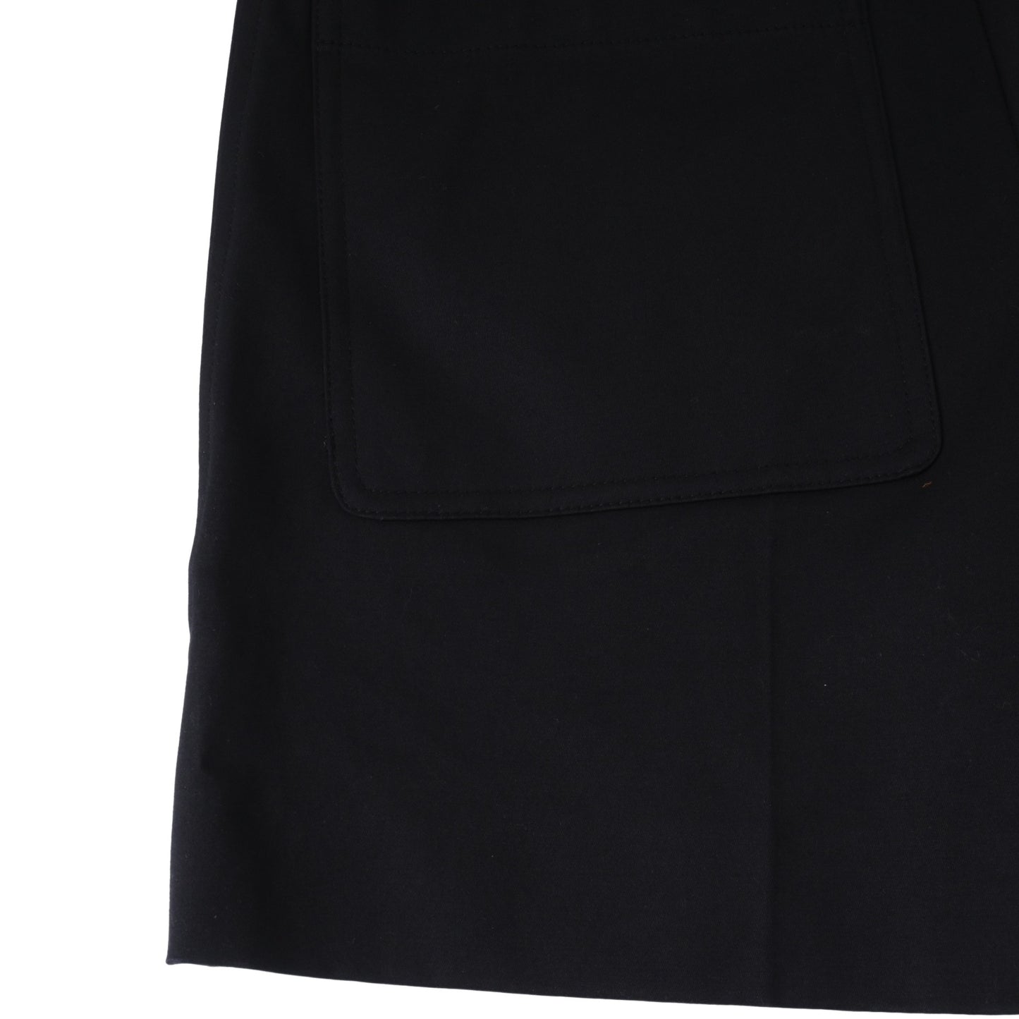 HERMES ショットパンツ コットン 黒 34