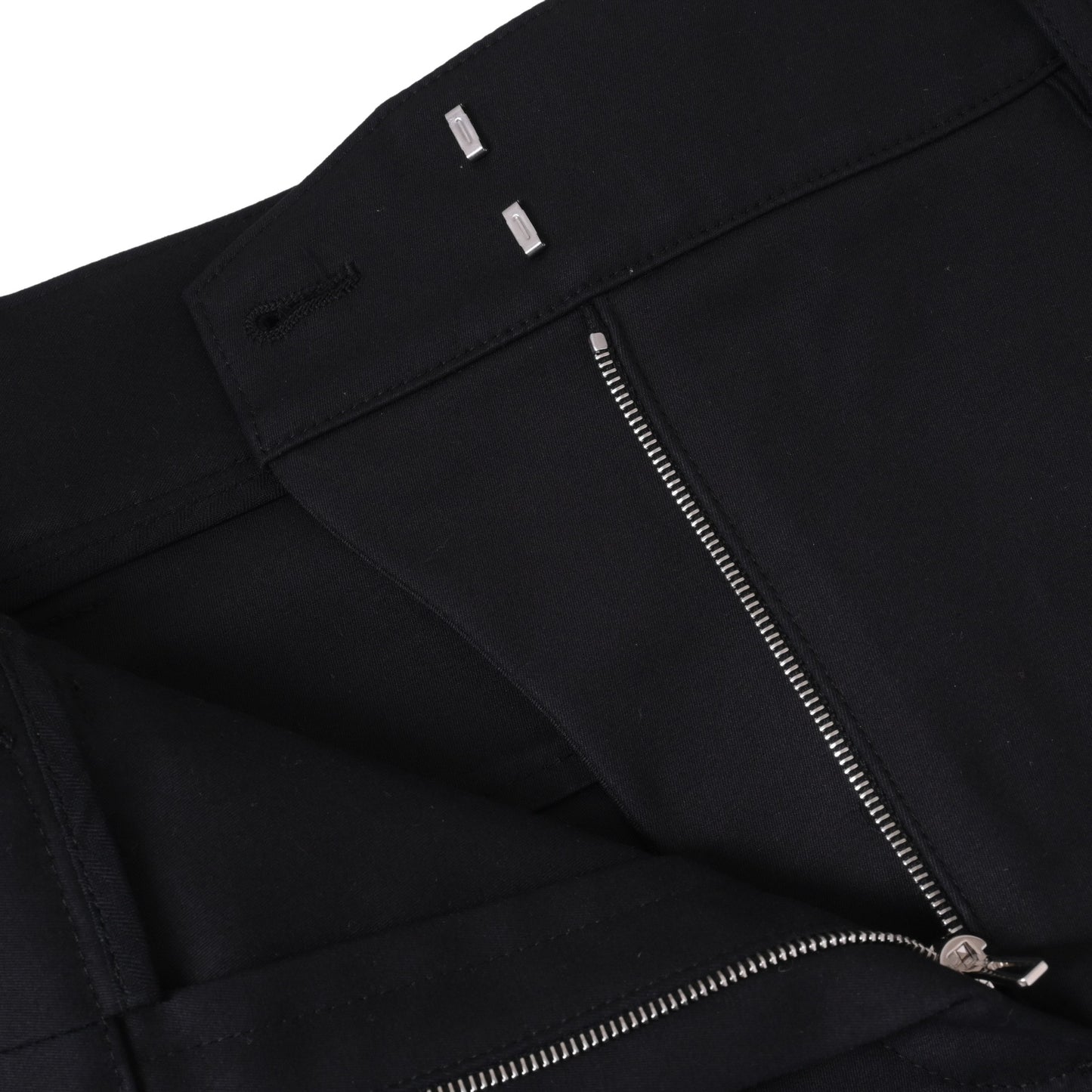 HERMES ショットパンツ コットン 黒 34