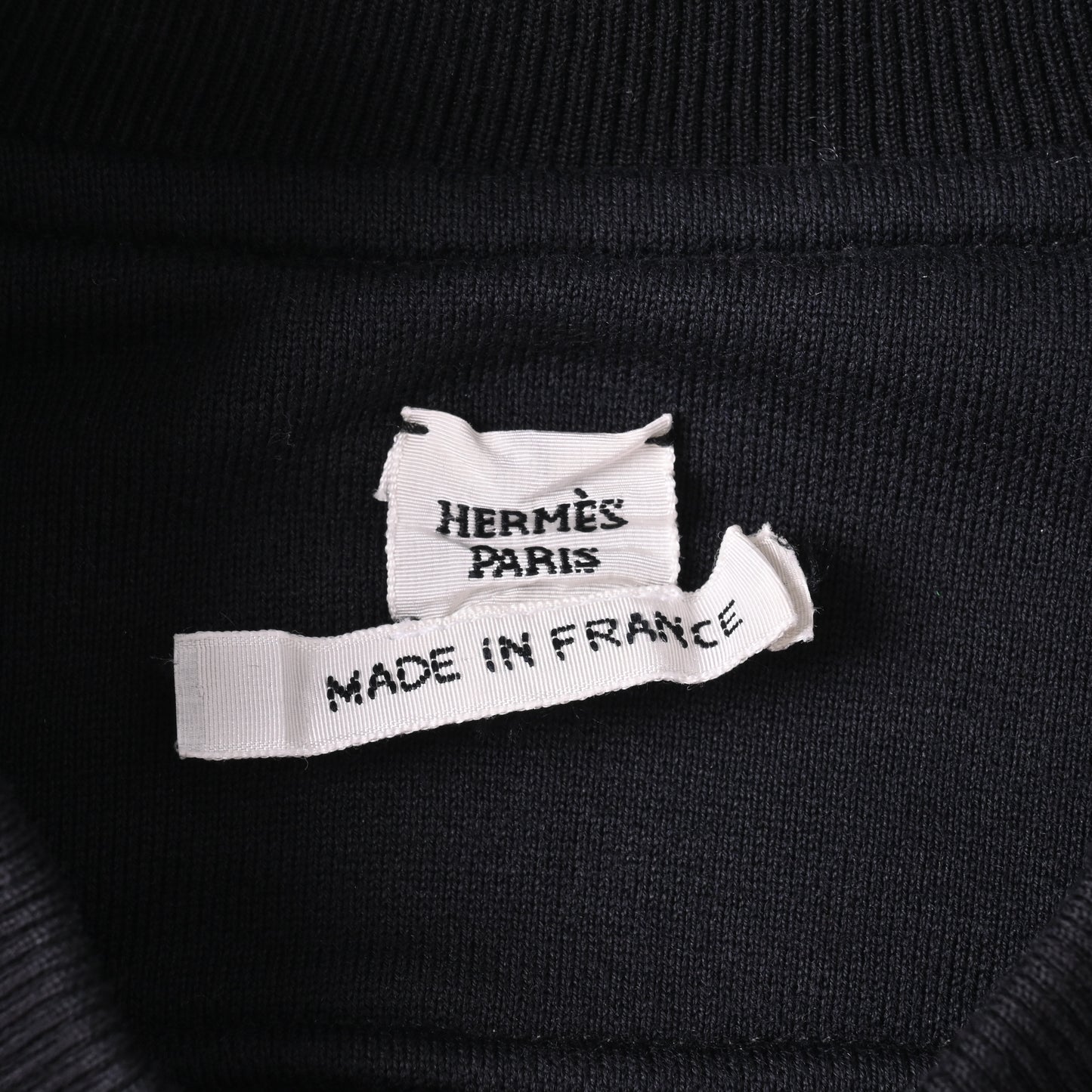 HERMES スウェット グラン・トゥラララ コットン 黒 36