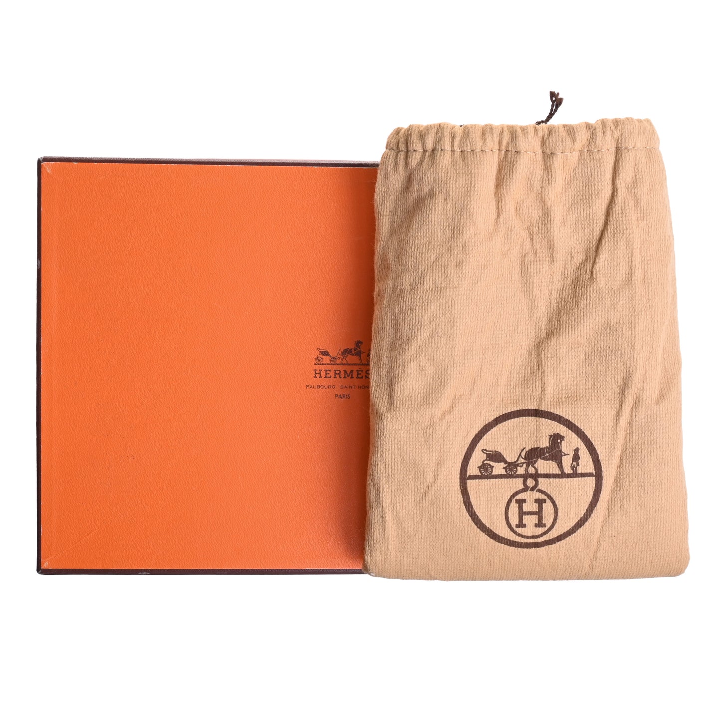 HERMES ミニケリー ボックスカーフ ネイビー GP 〇R刻印