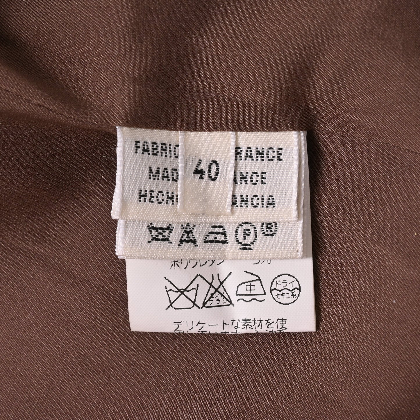 HERMES テーラードジャケット カシミヤ チャコール 40