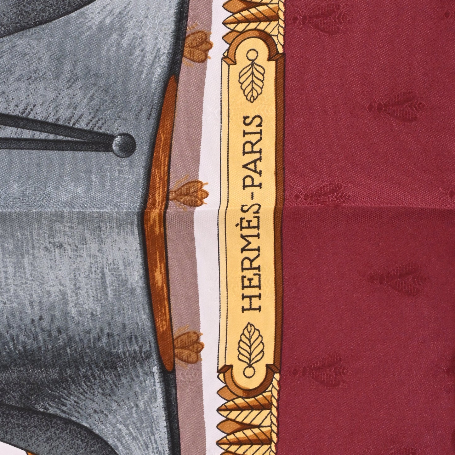 HERMES カレ90 ナポレオン シルク マルチカラー
