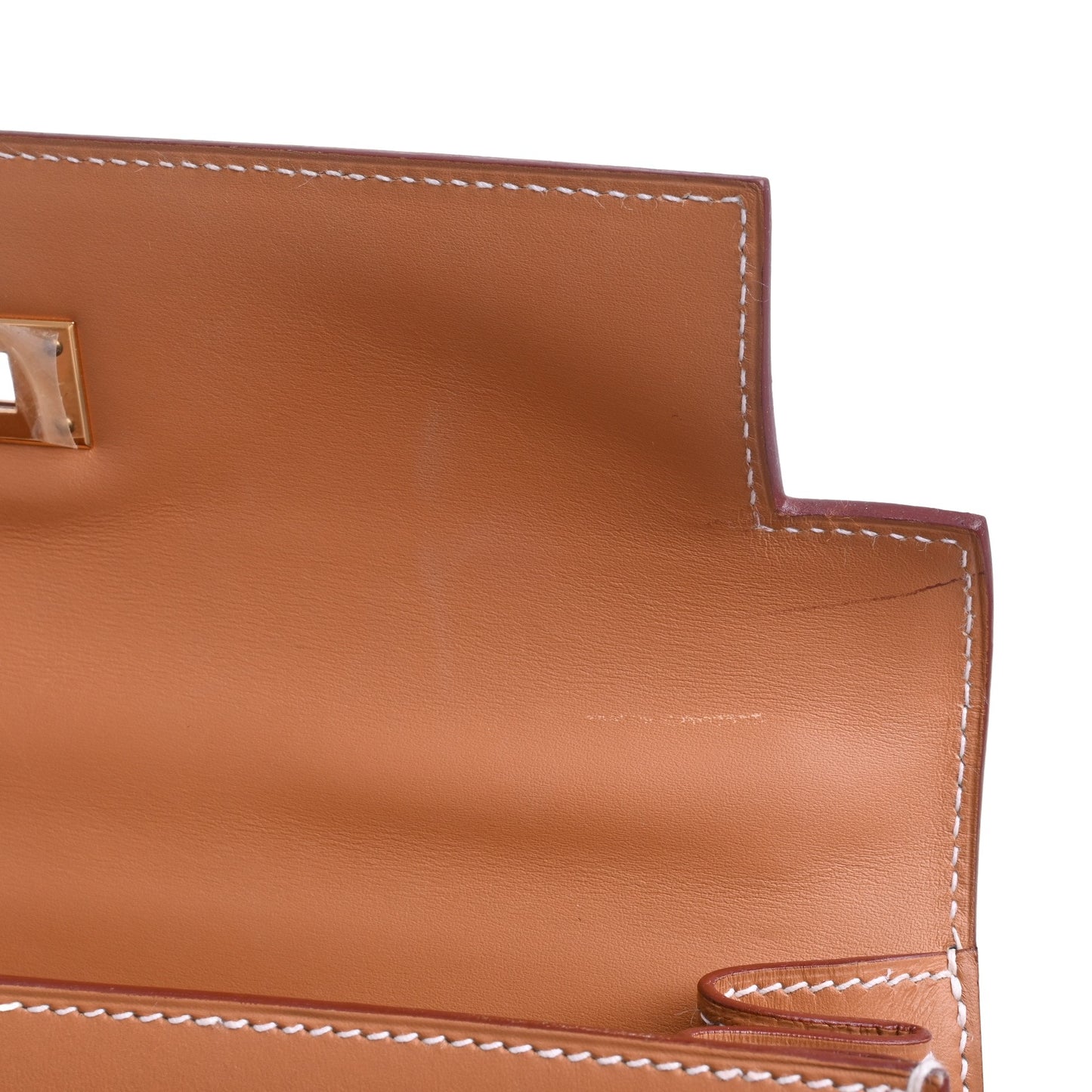 HERMES ケリー28 ヴォーシャモニー ナチュラル GP □G刻印
