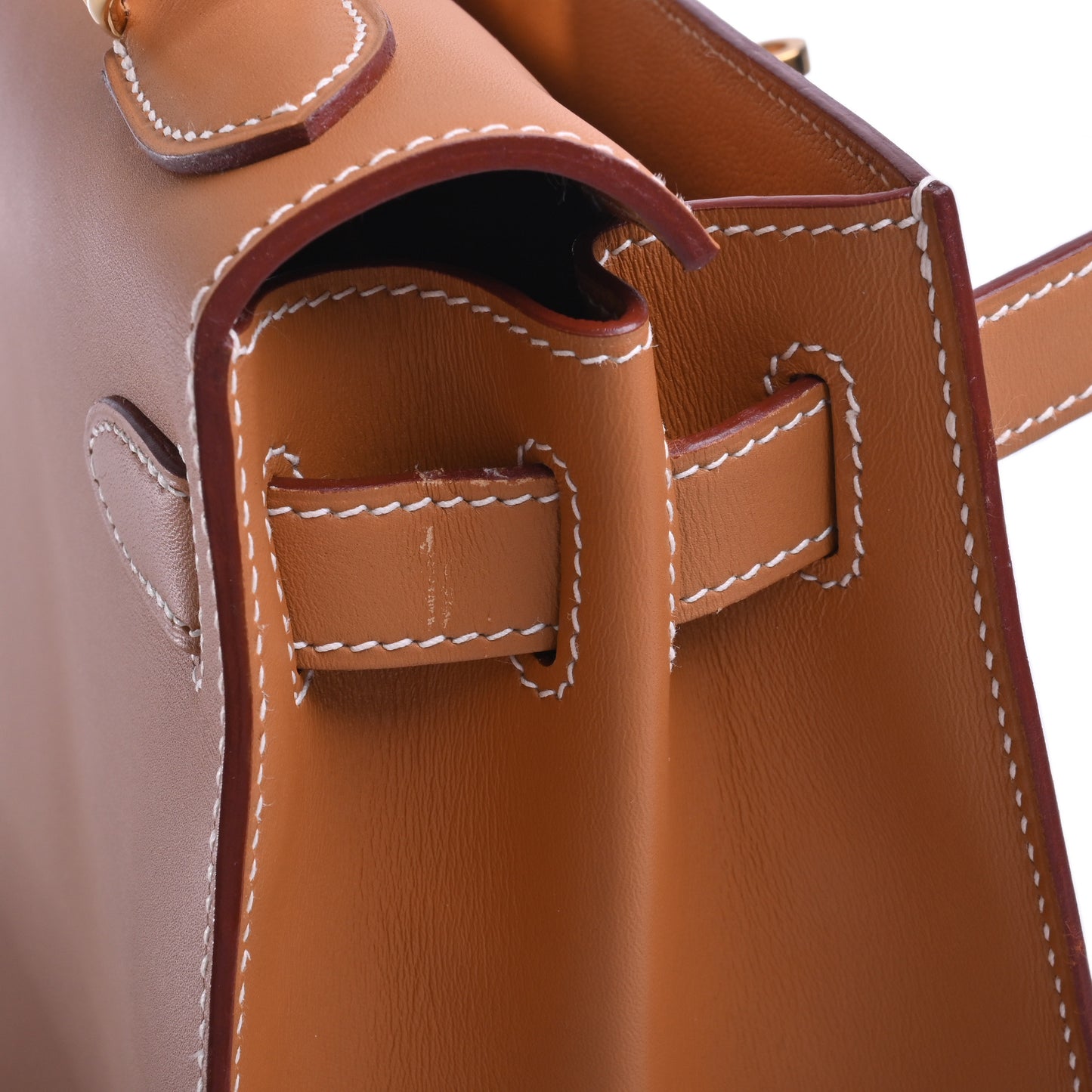 HERMES ケリー28 ヴォーシャモニー ナチュラル GP □G刻印