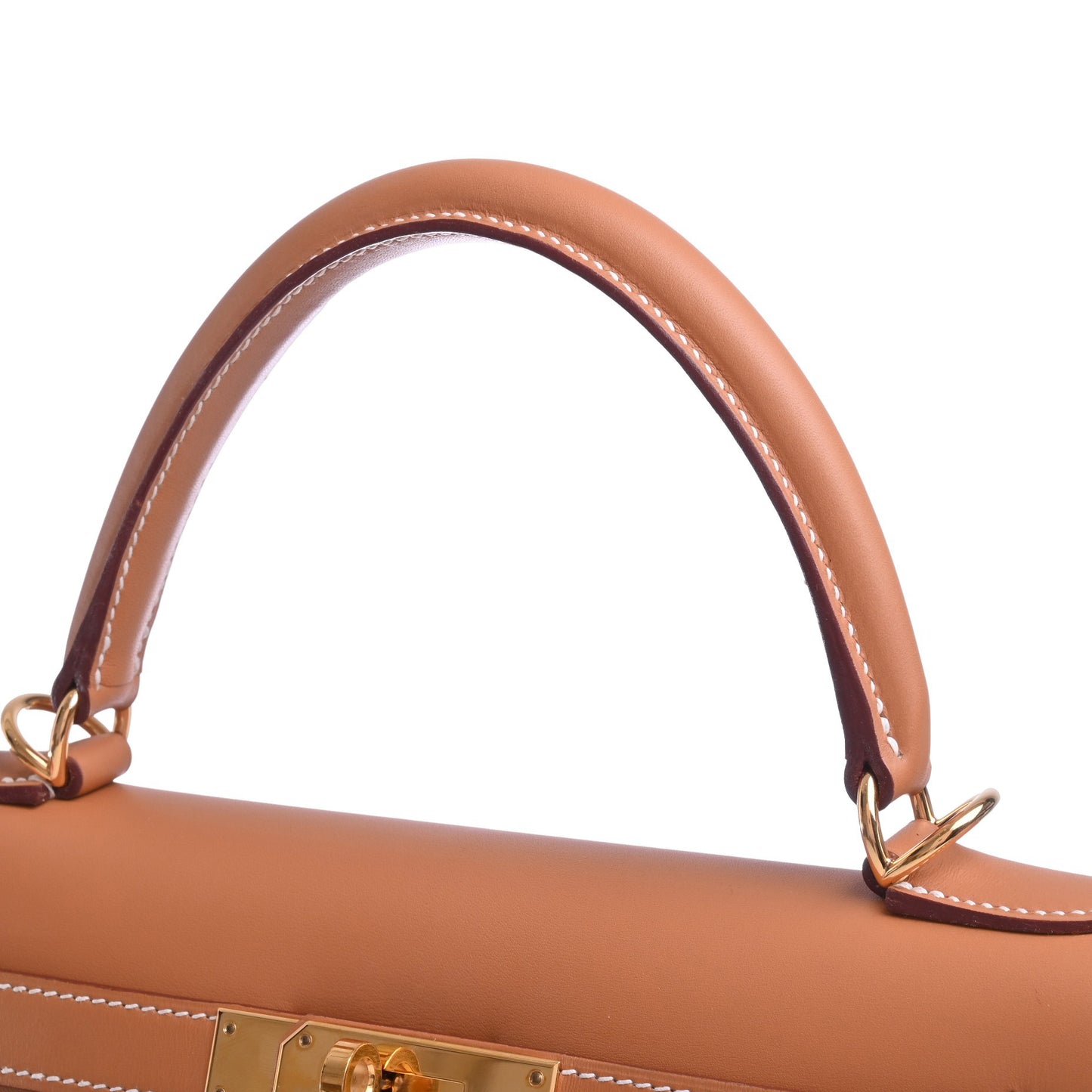 HERMES ケリー28 ヴォーシャモニー ナチュラル GP □G刻印