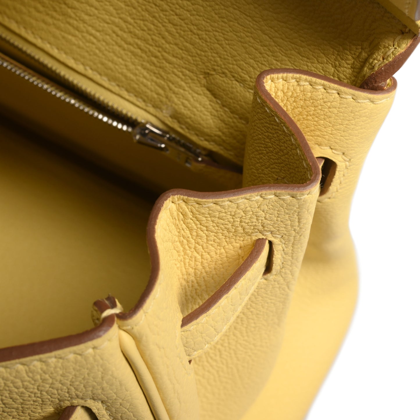 HERMES バーキン25 トゴ ジョーヌプッサン SS W刻印