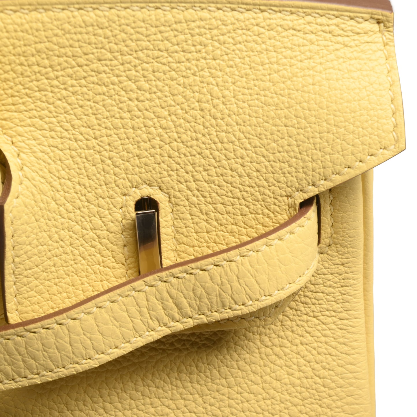 HERMES バーキン25 トゴ ジョーヌプッサン SS W刻印