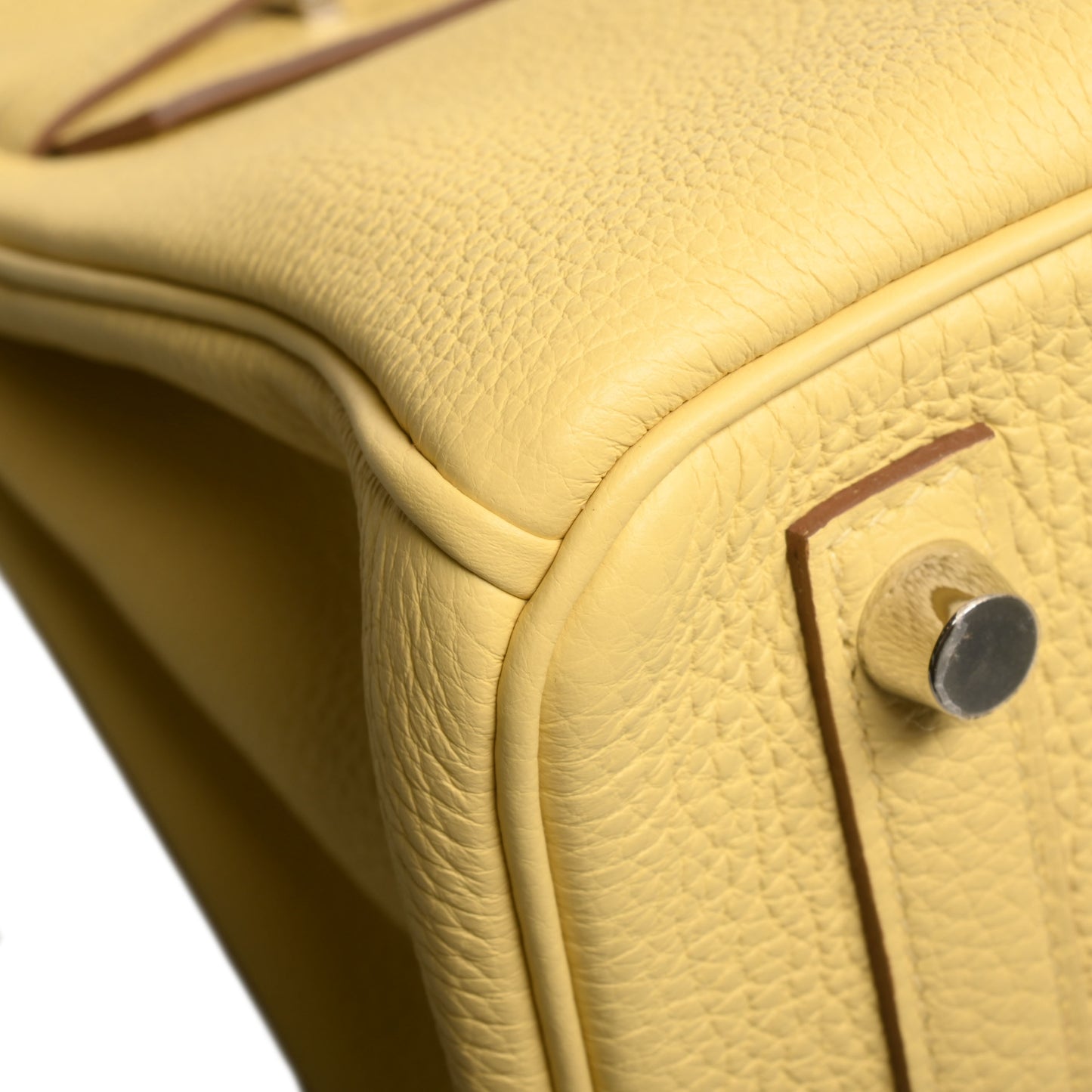 HERMES バーキン25 トゴ ジョーヌプッサン SS W刻印