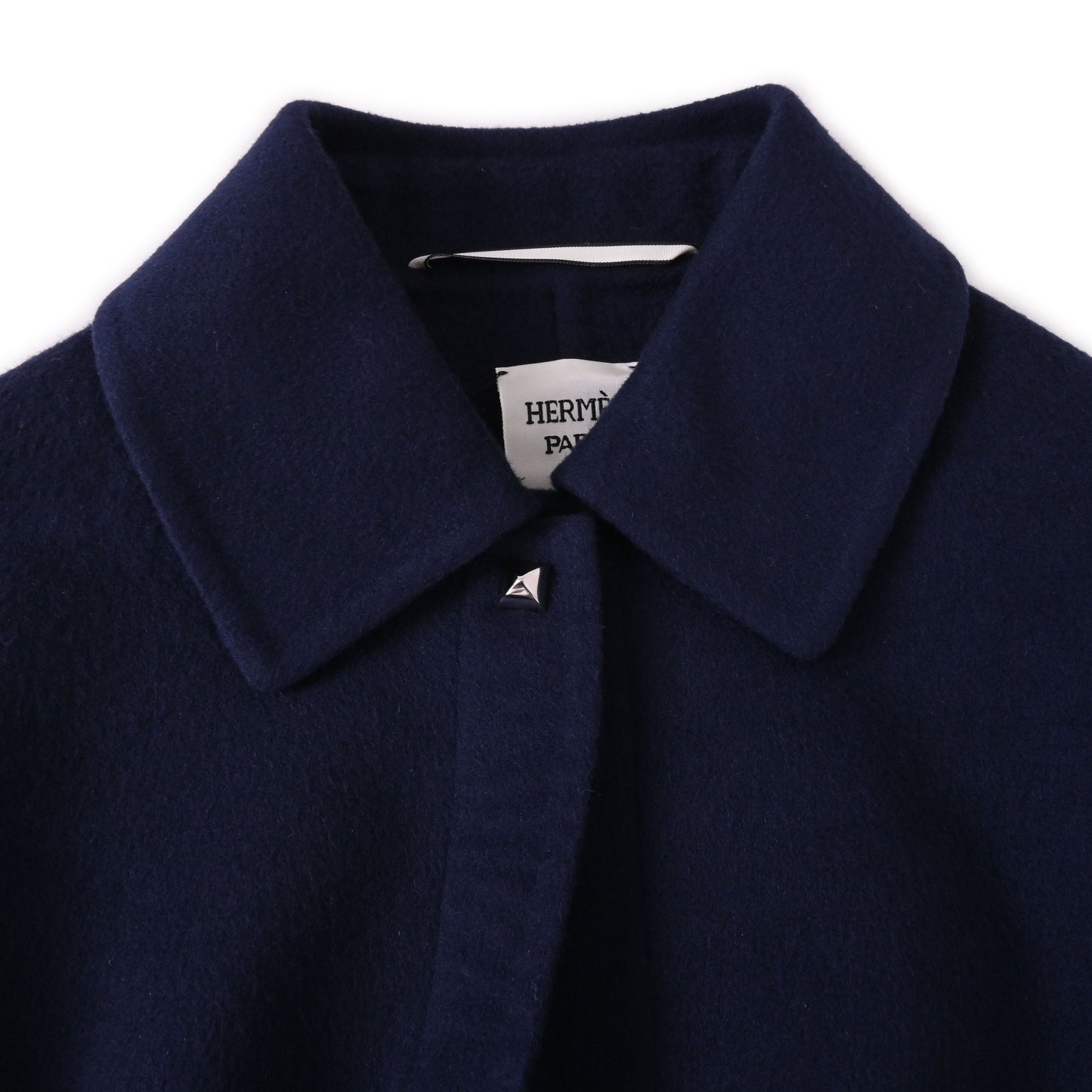 HERMES ブルゾン メドール カシミヤ ネイビー 38