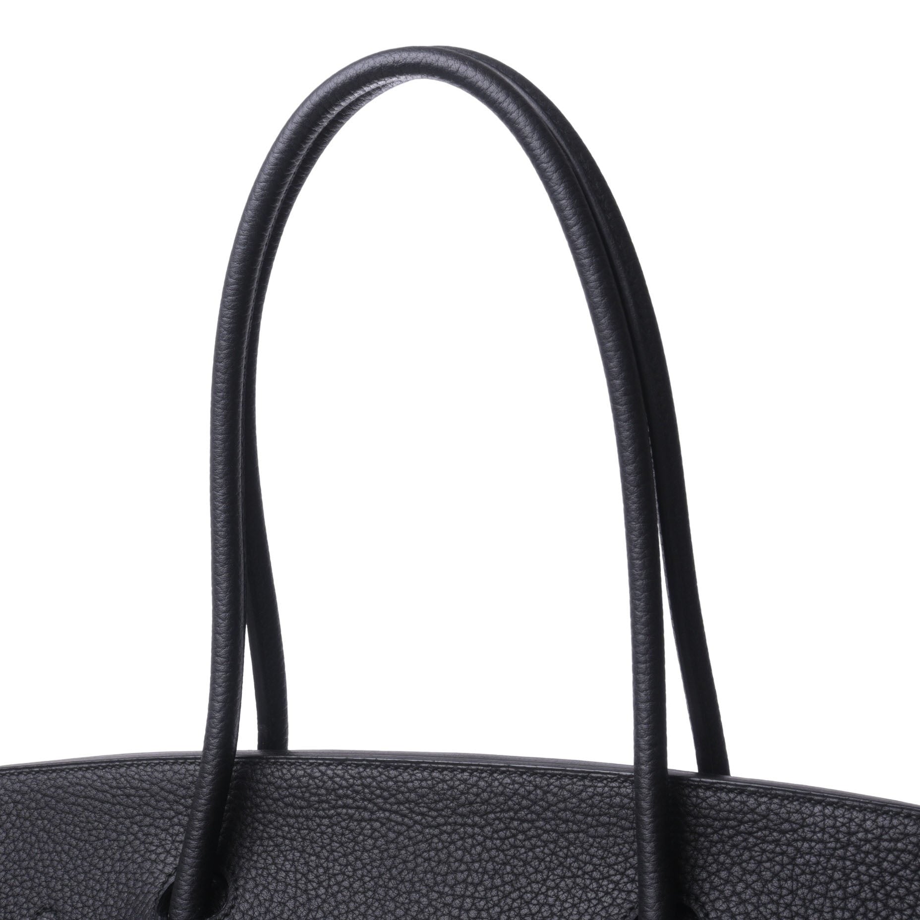 HERMES バーキン45 ロングショルダー フィヨルド 黒 SS □J刻印