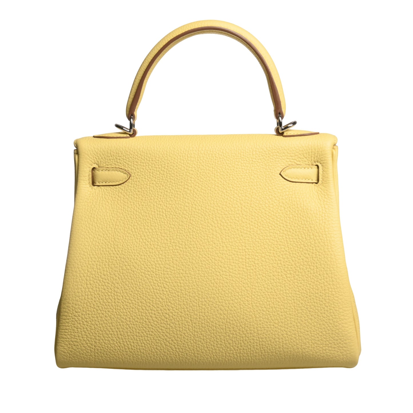 HERMES ケリー25 トゴ ジョーヌプッサン SS B刻印
