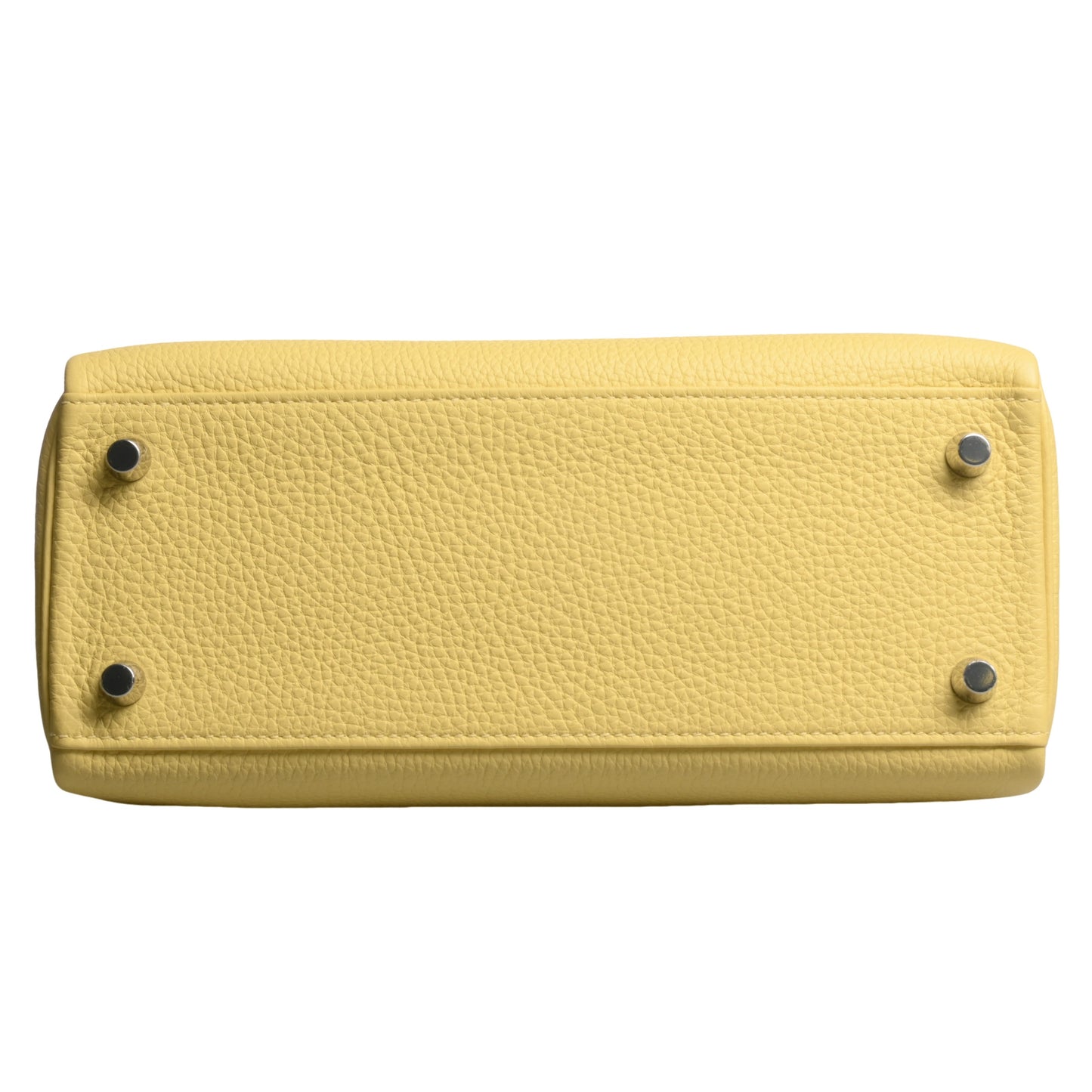 HERMES ケリー25 トゴ ジョーヌプッサン SS B刻印