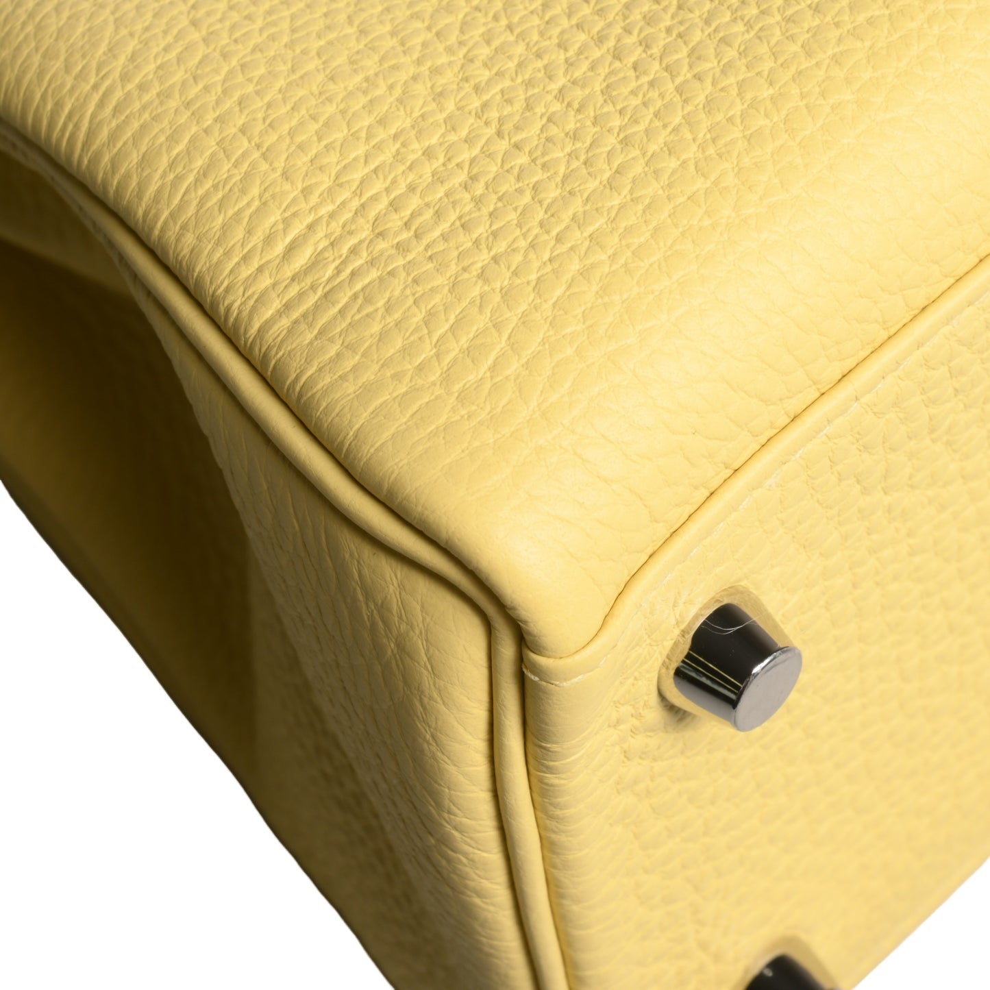 HERMES ケリー25 トゴ ジョーヌプッサン SS B刻印