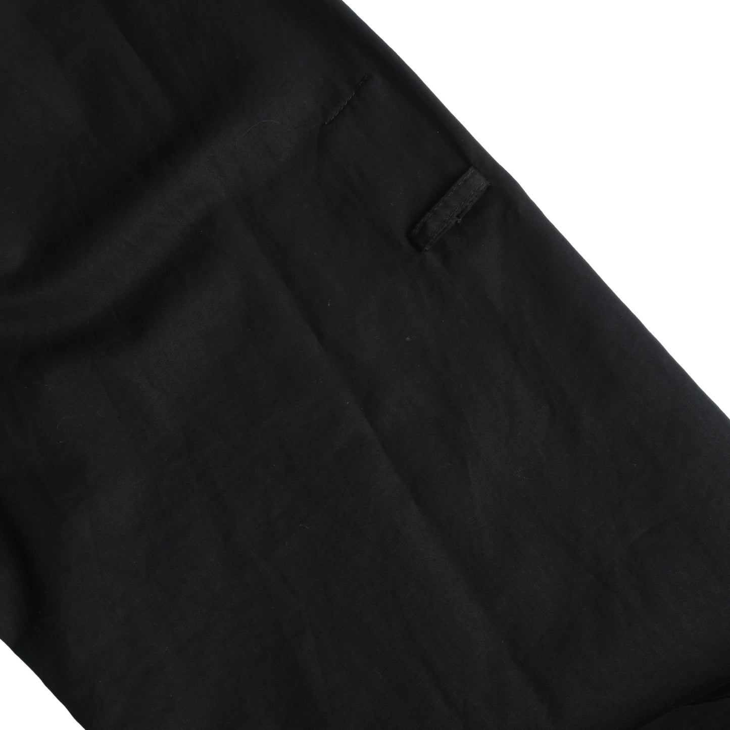 HERMES シャツブルゾン セリエボタン コットン 黒 36