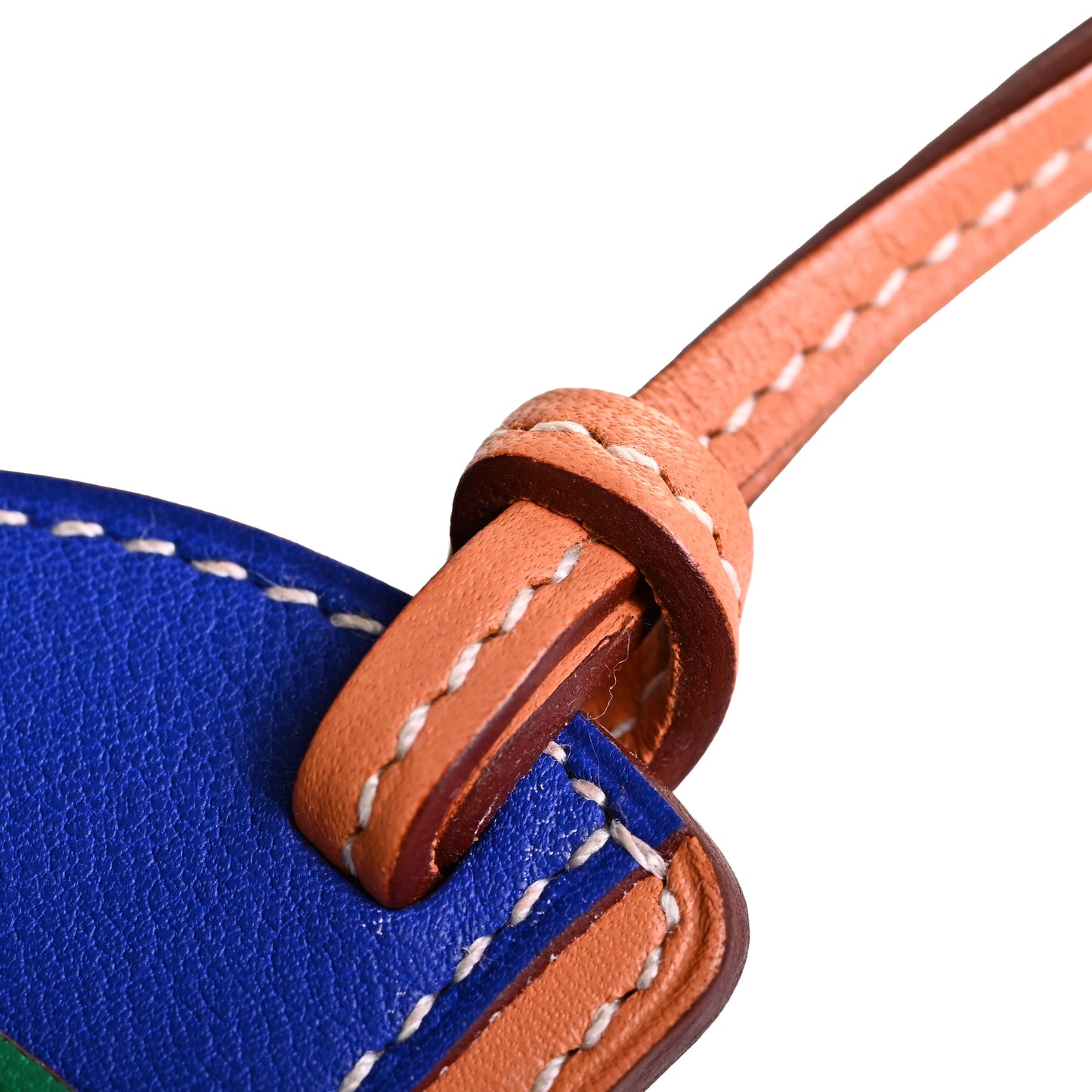 HERMES パドック ボンブ チャーム ヴォースイフト テリキュート ブルーエレクトリック