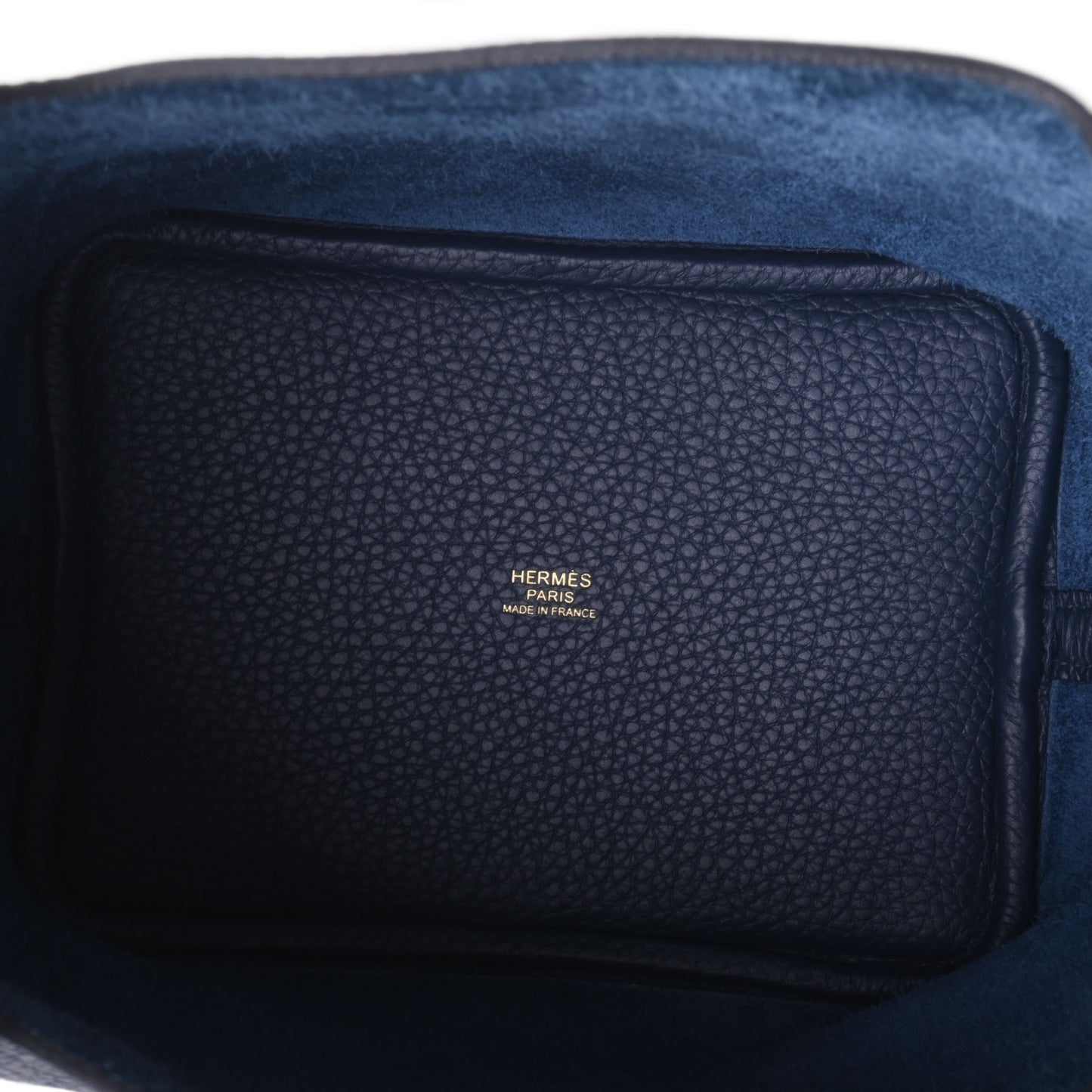 HERMES ピコタンロックPM トリヨンクレマンス ブルードプリュス GP B刻印